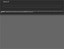 Tablet Screenshot of dazo.it